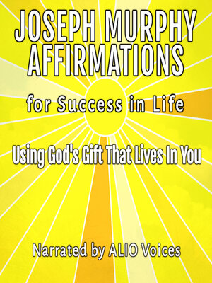 cover image of Joseph Murphy Affirmations for Success in Life